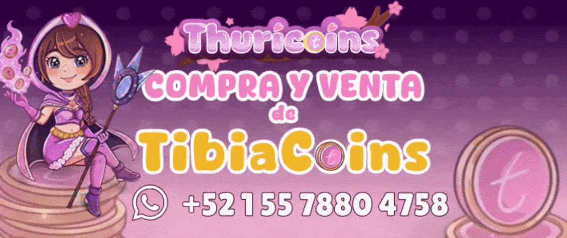 Thuricoins — Compra y venta de Tibia Coins